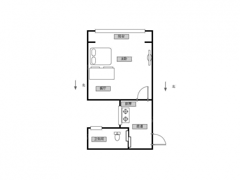 整租·光新·光新路430弄·1室·1厅