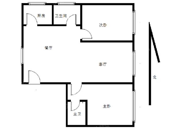 新街口 · 桂苑公寓 · 2室 · 2厅