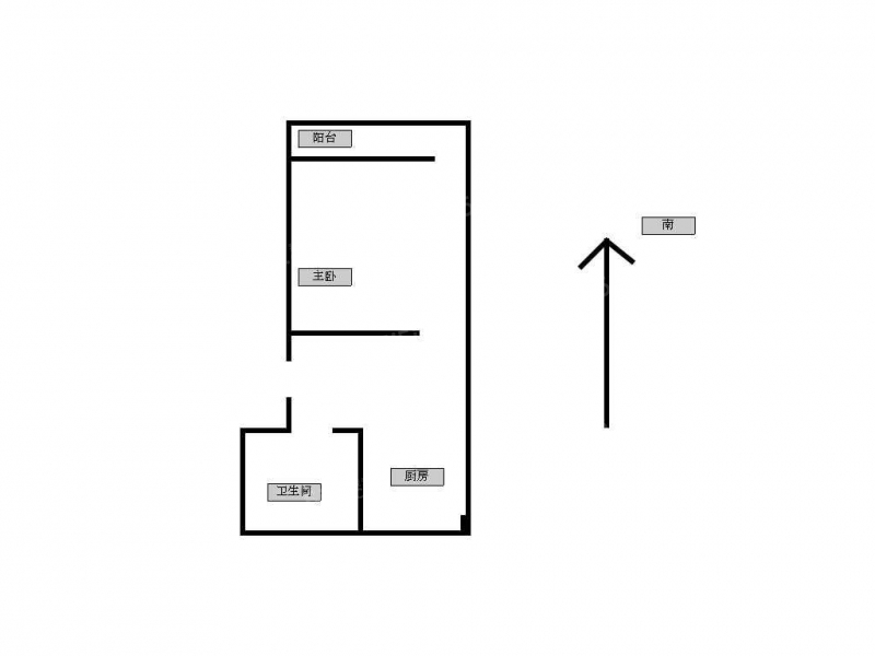 五里桥 · 局**区 · 1室 · 1厅