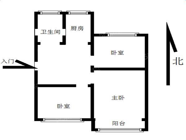 南京我爱我家定淮门古平岗镇江路户型方正采光好有小区环境