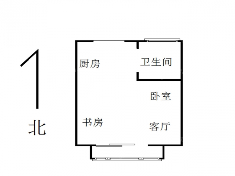 南京我爱我家奥体 · 金马郦城西区 · 1室 · 1厅