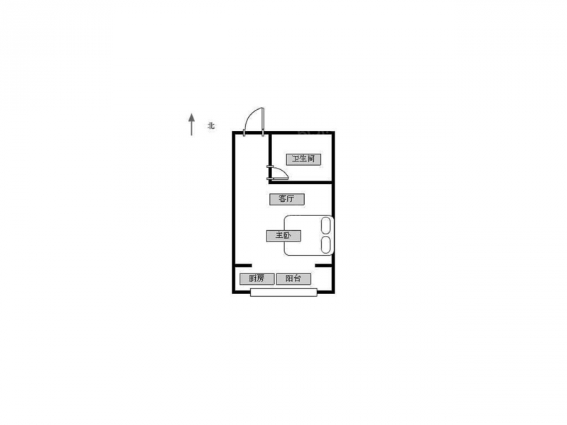 太原我爱我家新** · 龙城大街龙城天悦 · 1室 · 1厅