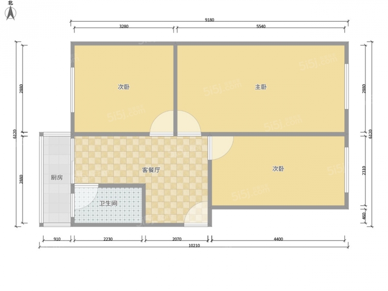 太原我爱我家万柏林新市妇幼和平南路省建六公司宿舍3室1厅