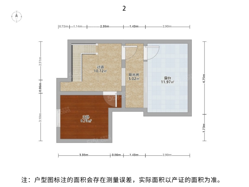 苏州我爱我家城南 · 新盛花园（吴中） · 3室 · 2厅