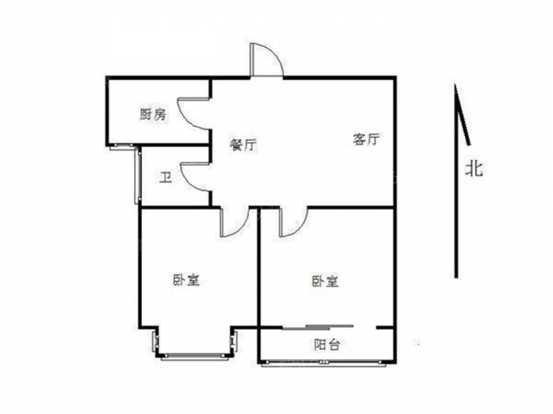 南京我爱我家仙林 · 东方天郡西区 · 2室 · 2厅户型好