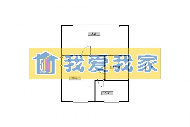 天津我爱我家滨海新区向阳街时代大厦1室1厅