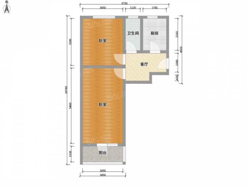 太原我爱我家大营盘 · 体育北街电建小区 · 2室 · 1厅