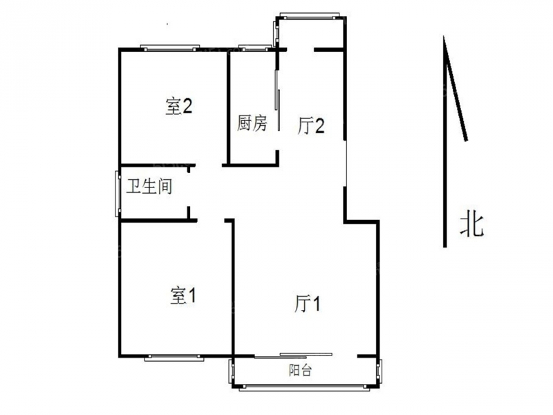 南京我爱我家许府巷 · 凤凰和鸣苑 · 2室 · 2厅