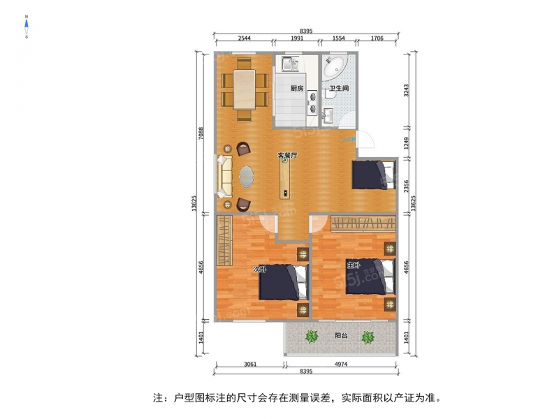 无锡我爱我家惠山新城 · 天一花园 · 4室 · 2厅