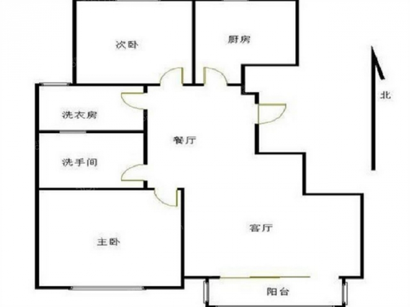 仙鹤门 · 朗诗钟山绿郡 · 2室 · 2厅