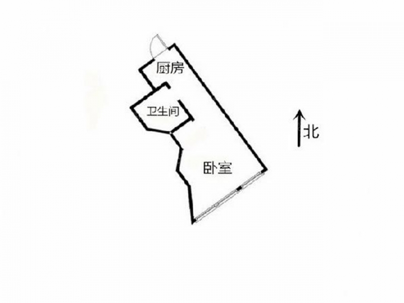 南京我爱我家热河南路 · 阅江广场 · 2室 · 1厅